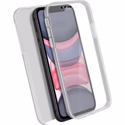 Coque de protection intégrale AVIZAR pour iPhone 11 - Souple transparent - Fonctions accessibles
