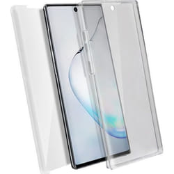 Coque - AVIZAR - Samsung Galaxy Note 10 Plus - Arrière Rigide - Avant Souple - Transparent