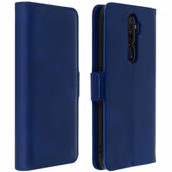 Étui Folio - AVIZAR - Oppo A9 2020 et A5 2020 - Éco-cuir - Support - Porte-carte