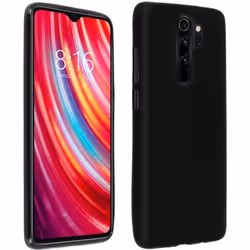 Coque - AVIZAR - Xiaomi Redmi Note 8 Pro - Silicone gel - Souple - Noir