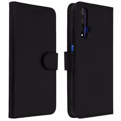 Étui - AVIZAR - Honor 20 / Huawei Nova 5T - Housse Porte-cartes - Silicone Gel - Noir
