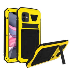 Coque iPhone 11 - AVIZAR - Tank Series - Aluminium - Silicone - IP54