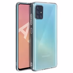 Coque - AVIZAR - Samsung Galaxy A71 - Silicone Flexible - Angles Renforcés - Transparent