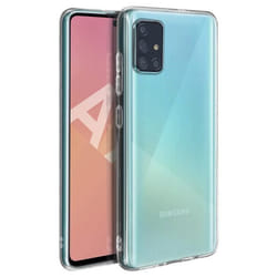 Coque - AVIZAR - Samsung Galaxy A71 - Silicone Flexible - Angles Renforcés - Transparent