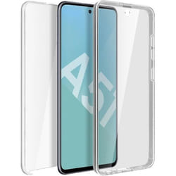 Coque de protection intégrale - AVIZAR - Samsung Galaxy A51 - Rigide et souple - Transparent - Fin et léger
