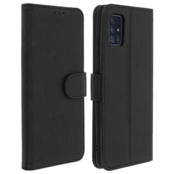Étui pour Samsung Galaxy A51 - AVIZAR - Housse Intégrale - Silicone Gel - Porte-cartes - Support Vidéo