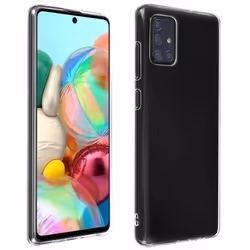 Coque - IMAK - Galaxy A71 - Silicone Gel Flexible - Ultra-transparente - Protection Chocs