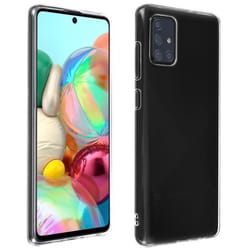 Coque - IMAK - Galaxy A71 - Silicone Gel Flexible - Ultra-transparente - Protection Chocs