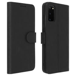Étui - AVIZAR - Samsung Galaxy S20 - Housse Intégrale - Porte-carte - Fonction Support Vidéo - Noir