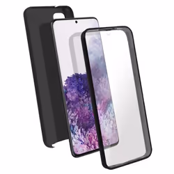 Coque - Samsung - Galaxy S20 - Protection Arrière Rigide - Protection Avant Souple - Noir