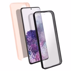 Coque - Samsung - Galaxy S20 - Protection Arrière Rigide - Protection Avant Souple - Rose