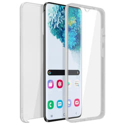 Coque de protection intégrale - AVIZAR - Samsung Galaxy S20 - Rigide et souple - Transparent - Fin et léger