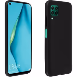 Coque - AVIZAR - Huawei P40 Lite - Protection Souple - Antichoc - Finition Mate Noir