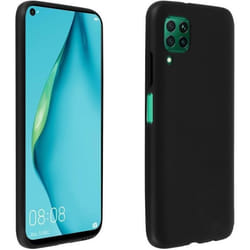 Coque - AVIZAR - Huawei P40 Lite - Protection Souple - Antichoc - Finition Mate Noir