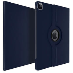Étui - AVIZAR - iPad Pro 12.9 2020 - Housse Intégrale - Support Rotatif 360° - Bleu