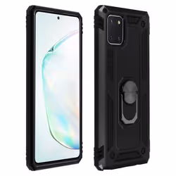 Coque - AVIZAR - Samsung Galaxy Note 10 Lite - Antichoc - Bi-matière - Support Vidéo