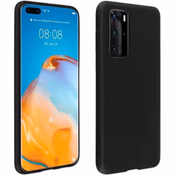 Coque - AVIZAR - Huawei P40 Pro - Souple - Antichoc - Finition Mate Noir
