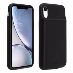 Coque iPhone XR - AKASHI - Modèle 2 en 1 - Batterie 4500mAh - Protection Rigide - Induction