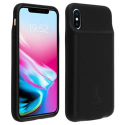 Coque iPhone X / XS - Akashi - Rigide 2 en 1 - Batterie 3500mAh - Protection résistante - Recharge sans fil