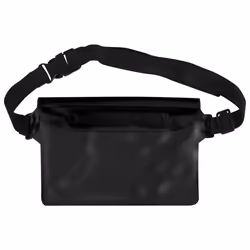Sac Étanche - Universel - Noir - 21x15 cm - Sangle Réglable - Tactile