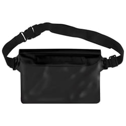 Sac Étanche - Universel - Noir - 21x15 cm - Sangle Réglable - Tactile