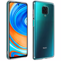 Coque - AVIZAR - Xiaomi Redmi Note 9S / 9 Pro / 9 Pro Max - Souple - Ultra-fine - Transparent Blanc