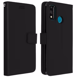 Housse Folio - AVIZAR - Honor 9X Lite - Silicone gel - Support Vidéo - Aimantée