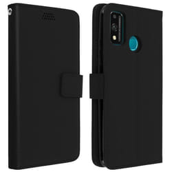 Housse Folio - AVIZAR - Honor 9X Lite - Silicone gel - Support Vidéo - Aimantée