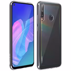 Coque et film de protection - AVIZAR - Huawei P40 Lite E - Silicone Souple - Verre Trempé 9H - Noir