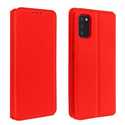 Housse pour smartphone - Samsung - Galaxy A41 - Éco-cuir - Clapet aimanté - Fonction support