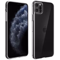 Coque - AVIZAR - iPhone 11 Pro Max - Silicone Souple - Transparent - Ultra-Fin