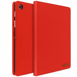 Housse - Samsung - Galaxy Tab S5e - Éco-cuir - Support - Rangements cartes - Rouge