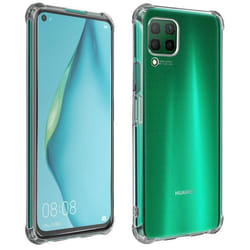 Pack Protection - AVIZAR - Huawei P40 Lite - Coque Souple - Film Verre Trempé 9H - Protection 360°