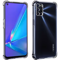 Coque - AVIZAR - Oppo A72 / A52 - Silicone Flexible - Transparent Blanc - Protection Chutes