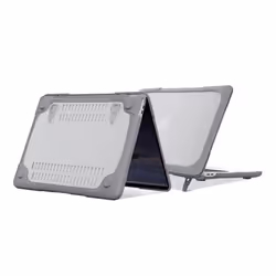 Coque de protection - AVIZAR - Macbook Pro 13 2020 - Polycarbonate rigide - Silicone - Gris