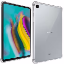 Coque pour Samsung Galaxy Tab S5e - AVIZAR - Silicone Flexible - Transparent - Coins Renforcés - Ultra-Fine