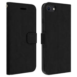 Housse iPhone - Apple - SE 2020 / 7 / 8 - Porte-carte - Souple - Aimantée - Vintage