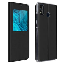 Étui folio - Honor - 9X Lite - Fenêtre daffichage - Ultra-fin - Noir