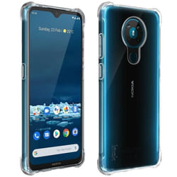 Pack de protection - IMAK - Nokia 5.3 - Coque silicone flexible - Antichoc - Ultra-transparent