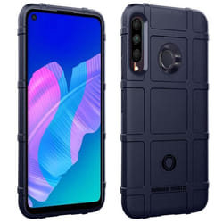 Coque de téléphone - AVIZAR - Huawei P40 Lite E - Carreaux Relief - Protection Renforcée - Silicone