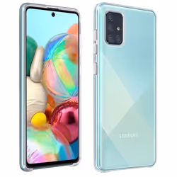 Coque - AVIZAR - Samsung Galaxy A71 - Silicone gel - Fine et légère - Transparent