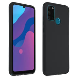 Coque de protection - AVIZAR - Honor 9A - Silicone semi-rigide - Finition Soft Touch - Noir
