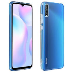 Coque - AVIZAR - Xiaomi Redmi 9A - Silicone Gel - Ultra-fine - Transparent Blanc
