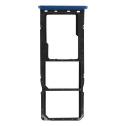 Tiroir Carte SIM - Xiaomi - Redmi 9 - 2x Nano SIM - Micro SD - Bleu