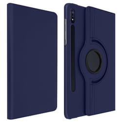 Étui - AVIZAR - Galaxy Tab S7 11.0 - Housse Rotatif 360° - Bleu Nuit - Synthétique