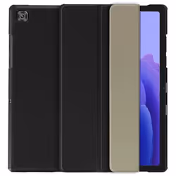 Housse - Samsung - Galaxy Tab A7 10.4 2020 - Protection intégrale - Design fin - Éco-cuir noir