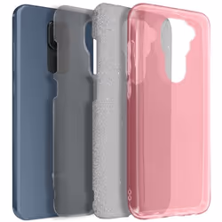 Coque de protection - AVIZAR - Redmi Note 9 - Paillette - Rose - Silicone semi-rigide