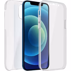 Coque de protection - AVIZAR - iPhone 12 Mini - Rigide et Souple - Design Fin - Blanc