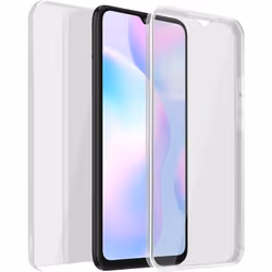 Coque de protection - AVIZAR - Xiaomi Redmi 9A - Arrière Rigide - Avant Souple - Transparent