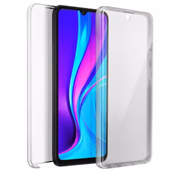 Coque - Xiaomi - Redmi 9C - Protection Arrière Rigide - Avant Souple - Transparent